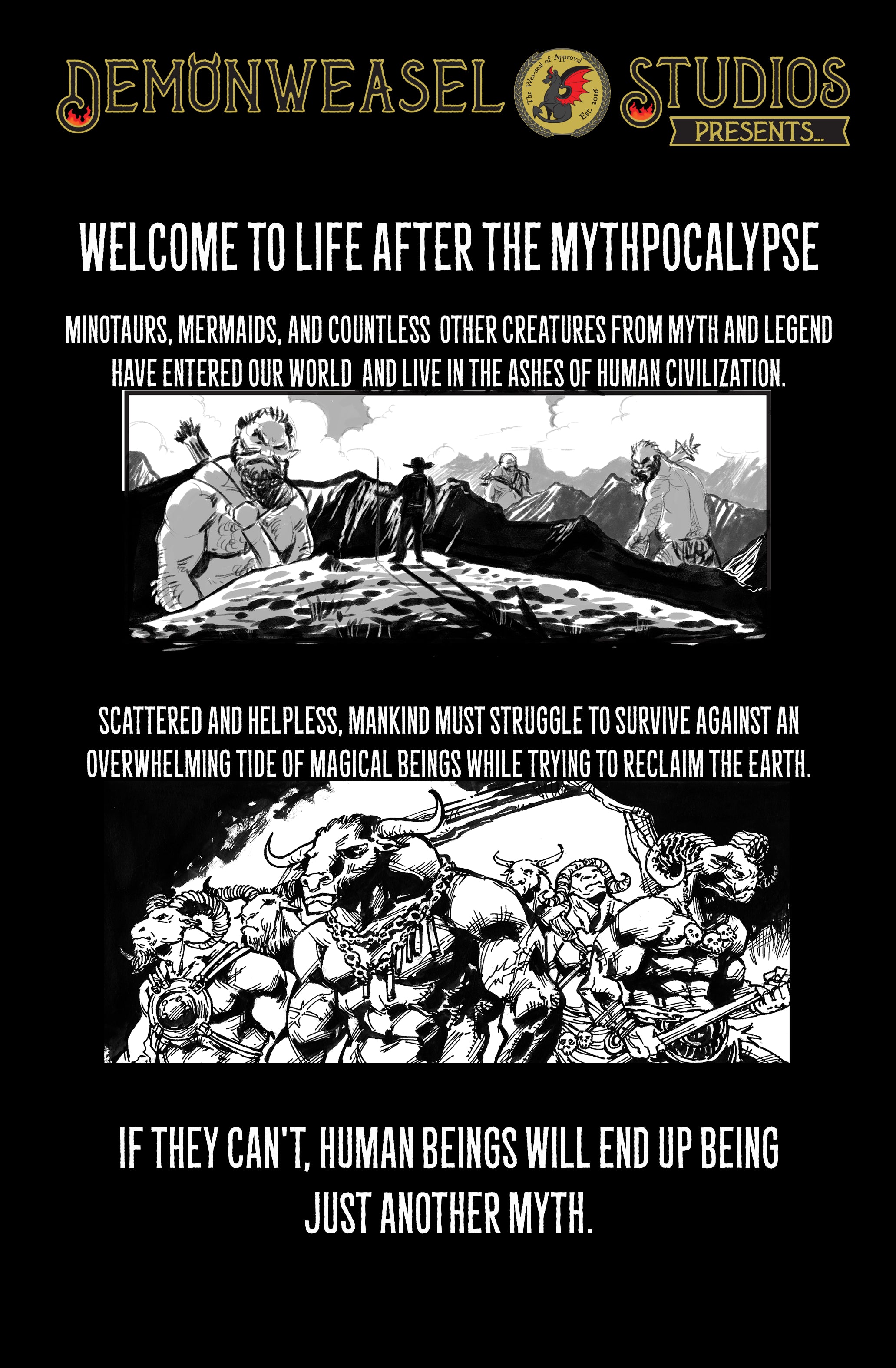 Mythpocalypse 1: Mazes, Motorcycles, & Mermaids